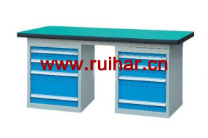 WHL1505 WHL1805 WHL2105 双立柜重型工作台