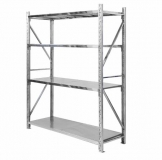 不锈钢货架置物架医护仓储药品架冷库储物架四层中型主架