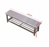 长椅公园椅户外园林长凳子球场不锈钢休息浴室更衣换鞋椅