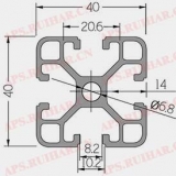 工业铝型材8-4040C