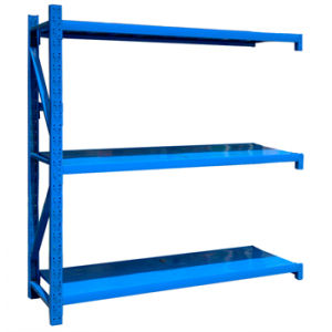 轻型货架副架1500×600×1500mm(三层,200kg/层,蓝色)