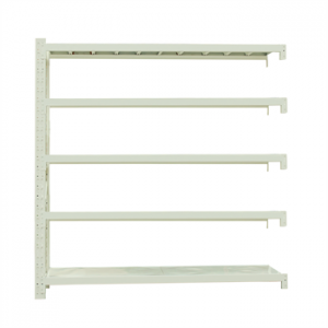 中型货架副架1500×500×2000mm(五层,500kg/层,白色)