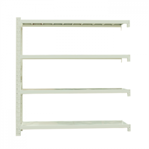 中型货架副架1800×500×1800mm(四层,500kg/层,白色)