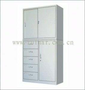 偏五斗上移门柜