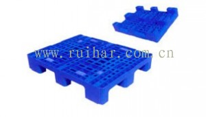 网格九脚型塑料托盘