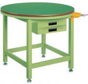 回転作業台(ストッパー・キャビネット付)/RT-900FASP/RT-900FBSP