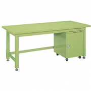 重量作業台 KWタイプ(キャビネットワゴン付)/KWF-128F